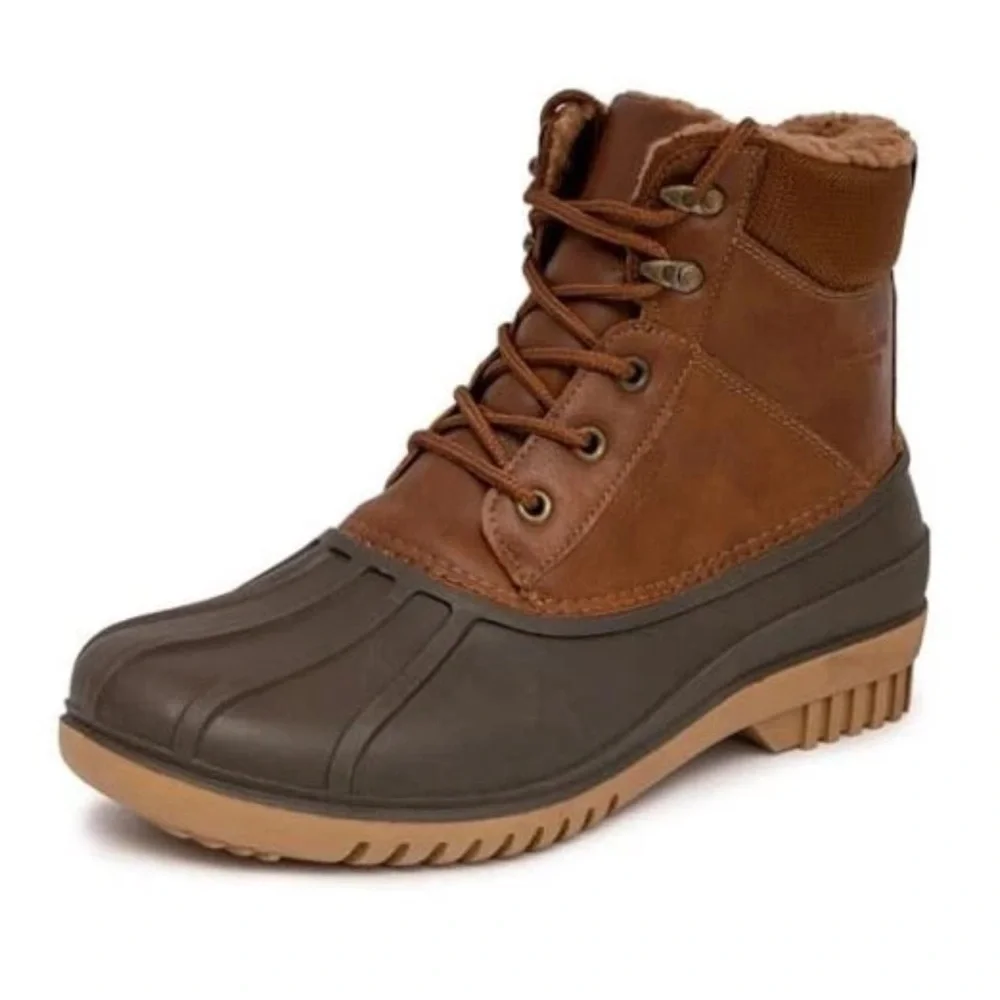 London Fog Aspen Men’s Duck Waterproof Boots Size 11